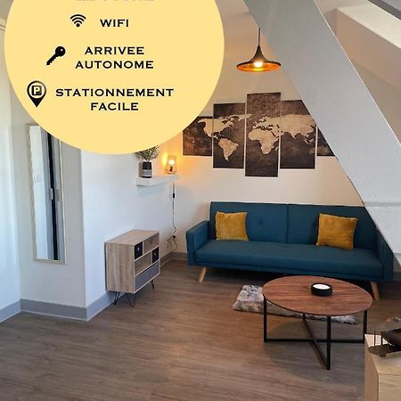 T2 4 Pers Face Gare Sncf Appart Hotel Le Cygne 6 Bourges Dış mekan fotoğraf